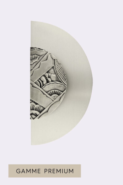 Poignée de tirage 3240 sur plaque 1150